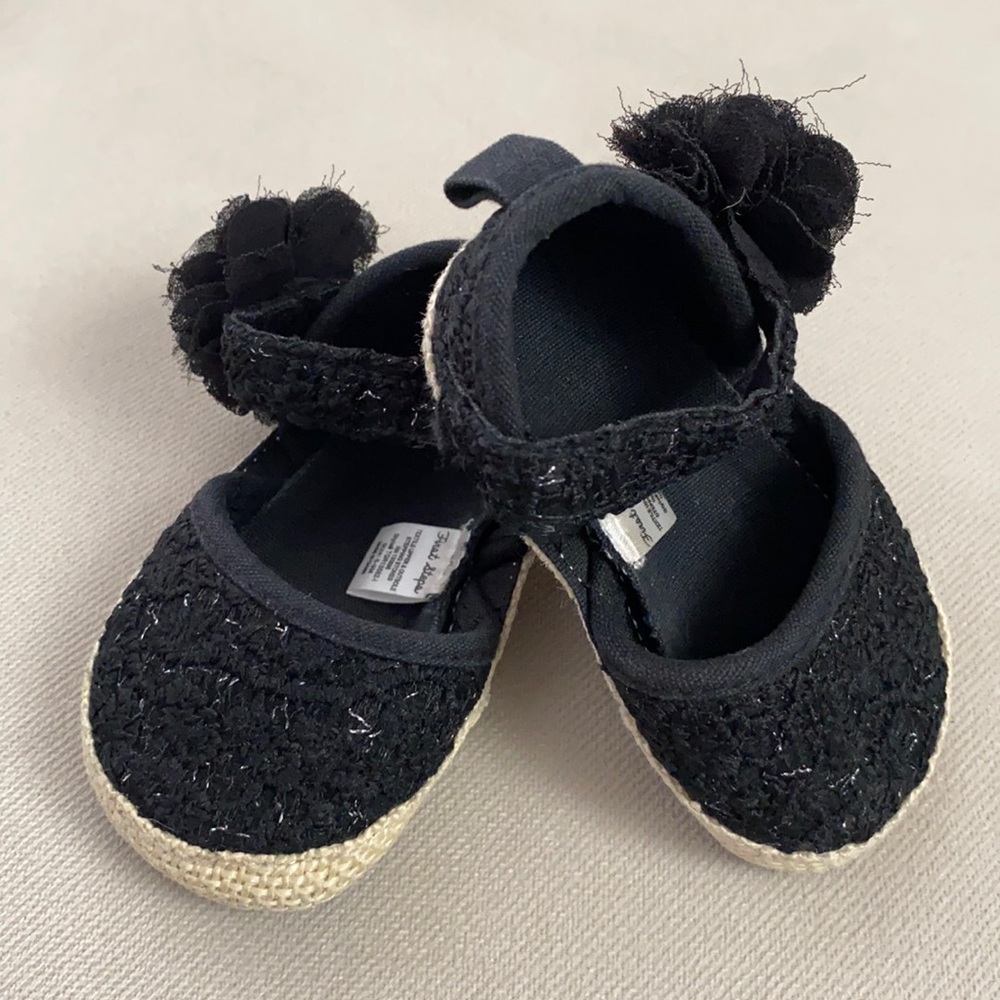 First Steps Baby Girl Shoes. Size 6-9 Months